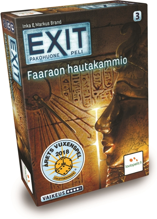 EXIT: Pharaoh\'s Tomb escape room-spel in the group TOYS, KIDS & BABY PRODUCTS / Toys / Board games / Family Games at TP E-commerce Nordic AB (C43857)