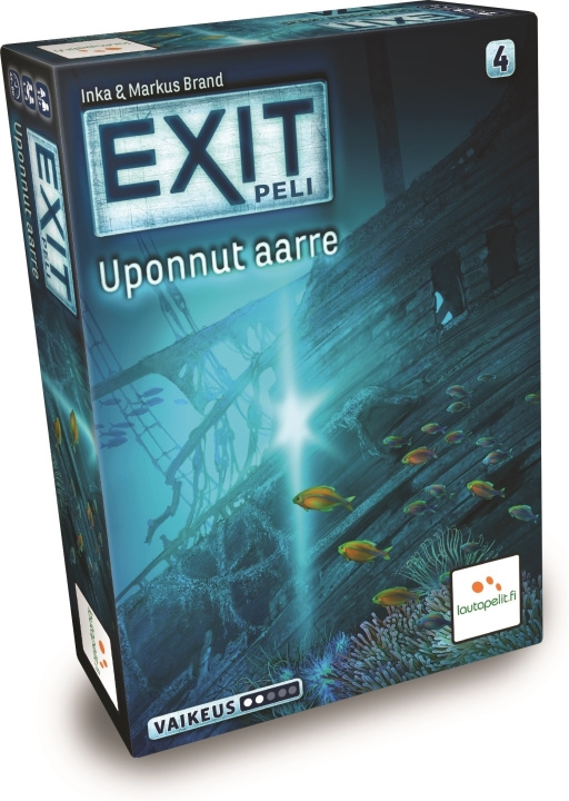EXIT: Sunken treasure escape room-spel in the group TOYS, KIDS & BABY PRODUCTS / Toys / Board games / Family Games at TP E-commerce Nordic AB (C43858)