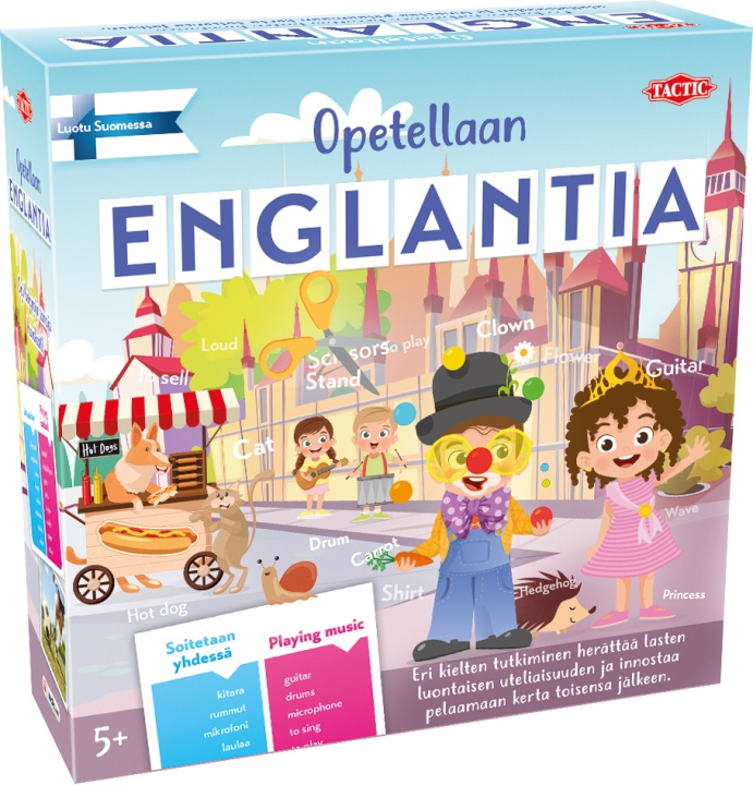 Tactic Learning English brädspel in the group TOYS, KIDS & BABY PRODUCTS / Toys / Board games / Family Games at TP E-commerce Nordic AB (C43872)