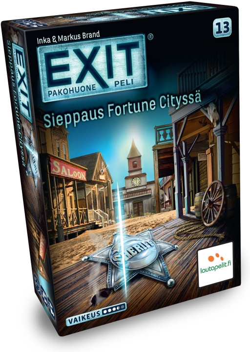EXIT Kidnappning i Fortune City escape room-spel in the group TOYS, KIDS & BABY PRODUCTS / Toys / Board games / Family Games at TP E-commerce Nordic AB (C43890)