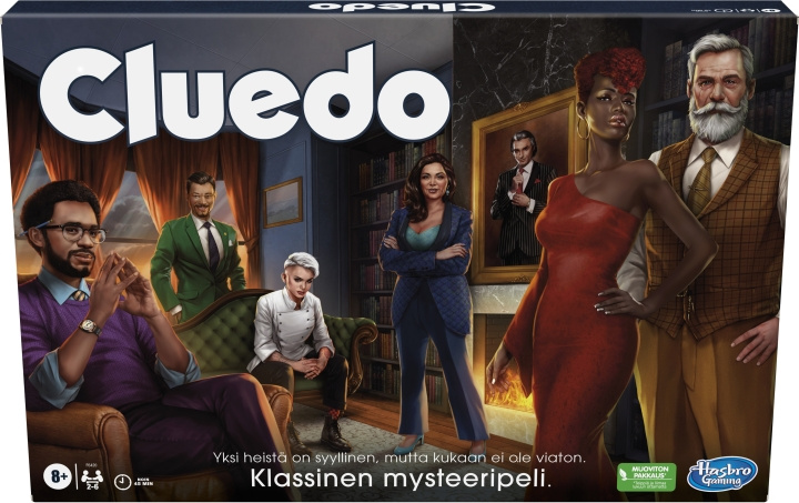 Hasbro Cluedo Classic brädspel, på finska in the group TOYS, KIDS & BABY PRODUCTS / Toys / Board games / Family Games at TP E-commerce Nordic AB (C43892)