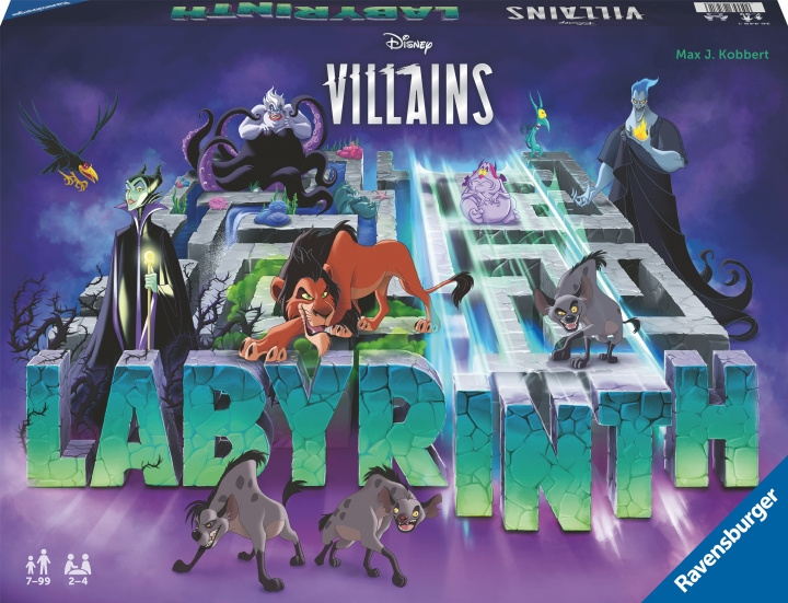 Ravensburger Changing Labyrinth Disney Villains brädspel in the group TOYS, KIDS & BABY PRODUCTS / Toys / Board games / Family Games at TP E-commerce Nordic AB (C43894)