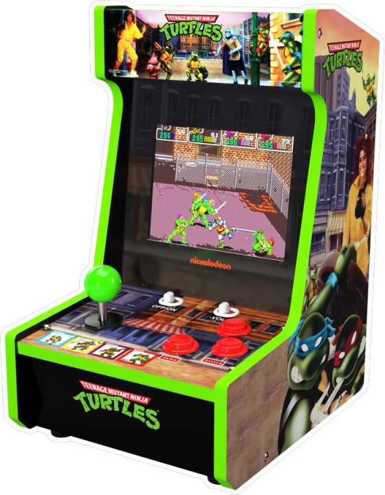 Arcade1Up Mini Teenage Mutant Ninja Turtles spelskåp in the group COMPUTERS & PERIPHERALS / GAMING / Gaming accessories at TP E-commerce Nordic AB (C43895)