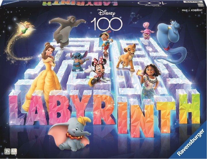 Ravensburger Disney Labyrinth 100th Anniversary Edition - Brädspel in the group TOYS, KIDS & BABY PRODUCTS / Toys / Board games / Family Games at TP E-commerce Nordic AB (C43899)