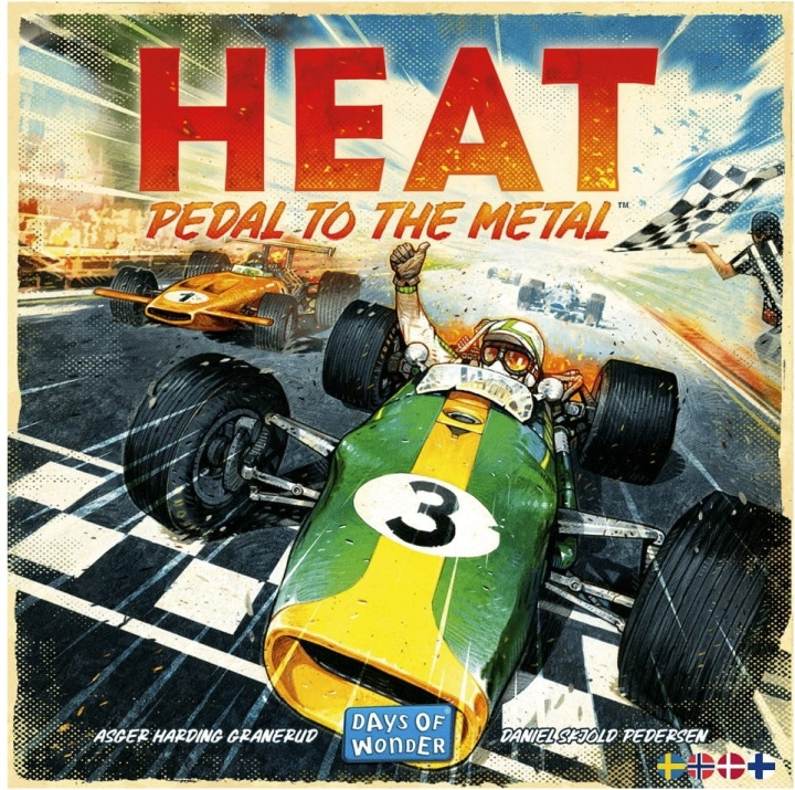 Days of Wonder Heat Pedal to the Metal Nordic brädspel in the group TOYS, KIDS & BABY PRODUCTS / Games / Board games at TP E-commerce Nordic AB (C43901)