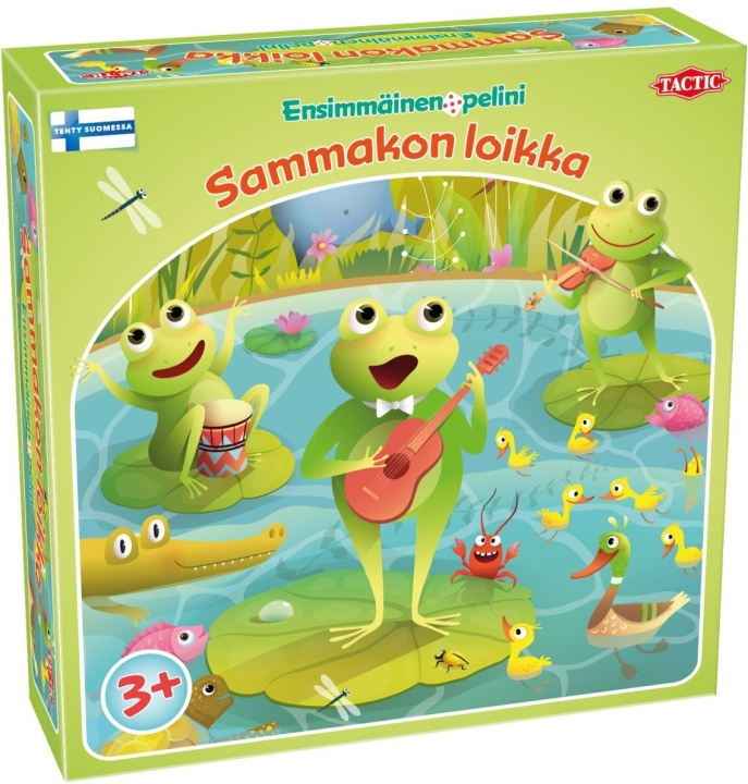 Taktik Mitt första brädspel: Frog\'s Leap - brädspel in the group TOYS, KIDS & BABY PRODUCTS / Toys / Board games / Children\'s games at TP E-commerce Nordic AB (C43904)