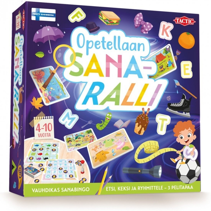 Tactic Learning Word Rally - brädspel in the group TOYS, KIDS & BABY PRODUCTS / Games / Board games at TP E-commerce Nordic AB (C43905)