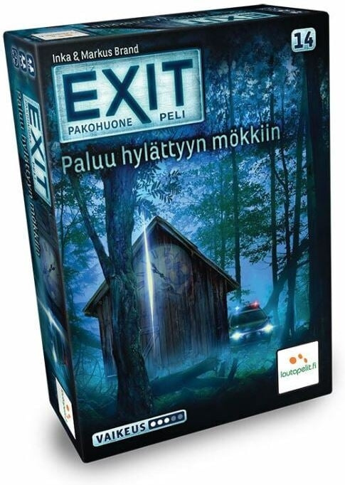 EXIT Återvänd till den övergivna stugan - escape room game, 2023 in the group TOYS, KIDS & BABY PRODUCTS / Toys / Board games / Family Games at TP E-commerce Nordic AB (C43919)