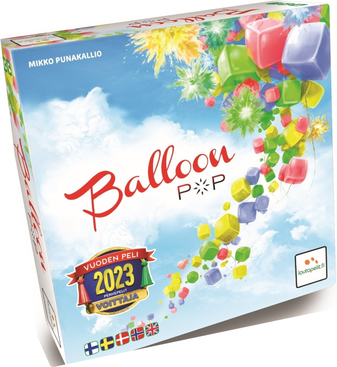 Ballongpop - familjespel in the group TOYS, KIDS & BABY PRODUCTS / Games / Board games at TP E-commerce Nordic AB (C43921)