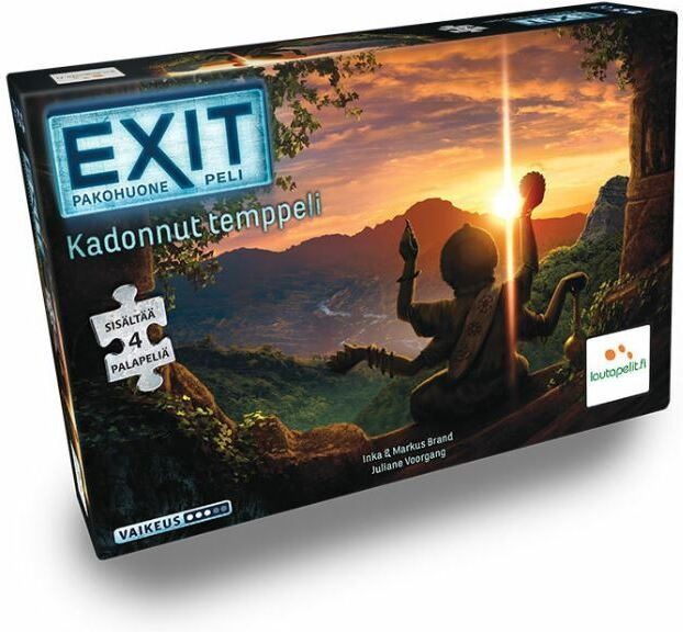 EXIT Puzzle The Lost Temple - escape room pussel in the group TOYS, KIDS & BABY PRODUCTS / Toys / Board games / Family Games at TP E-commerce Nordic AB (C43926)