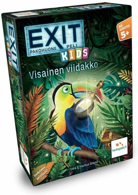 EXIT Kids Krångliga djungeln barnens flyktrumspel in the group TOYS, KIDS & BABY PRODUCTS / Games / Board games at TP E-commerce Nordic AB (C43928)