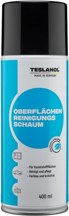 Teslanol Skumrengöringsmedel för ytor för intensiv rengöring och skötsel av plast – 400 ml in the group HOME, HOUSEHOLD & GARDEN / Cleaning products / Other cleaning accessories at TP E-commerce Nordic AB (C43951)
