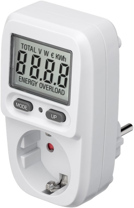 Goobay Digital energimätare Basic för mätning av energiförbrukningen för elektriska hushållsapparater in the group HOME, HOUSEHOLD & GARDEN / Smart home / Power Consumption Meter at TP E-commerce Nordic AB (C44113)