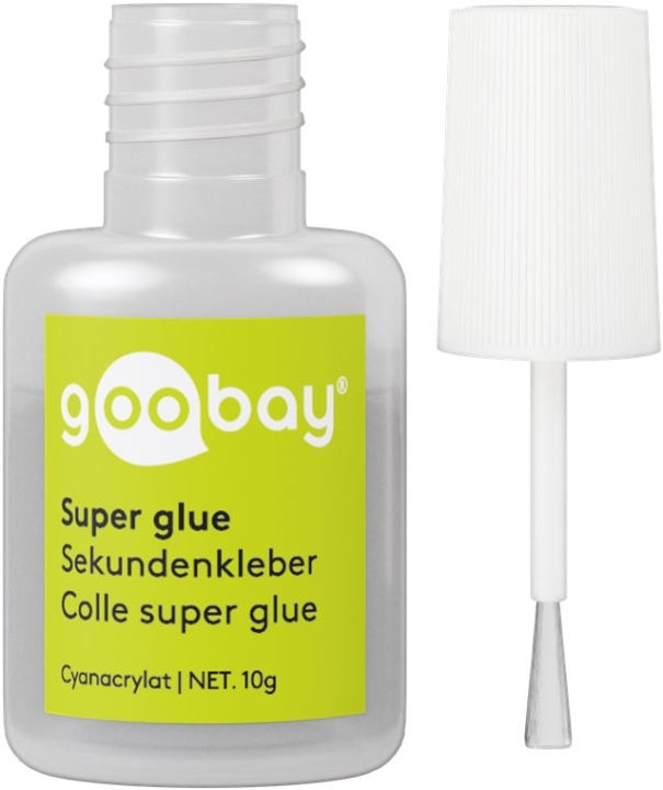 Goobay Superlim 10 g lämplig för många substrat in the group HOME, HOUSEHOLD & GARDEN / Office material / Tape/Glue at TP E-commerce Nordic AB (C44176)