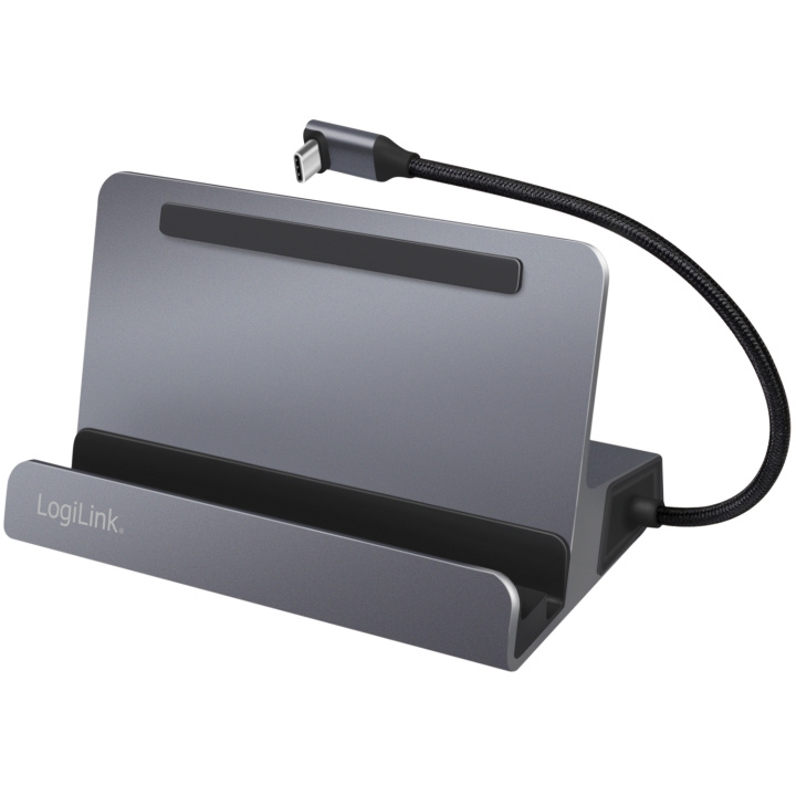 LogiLink USB-C-dockningsstation 6-i-1 iPad/Steam Deck m.m in the group COMPUTERS & PERIPHERALS / Laptops & accessories / Docking station at TP E-commerce Nordic AB (C44273)