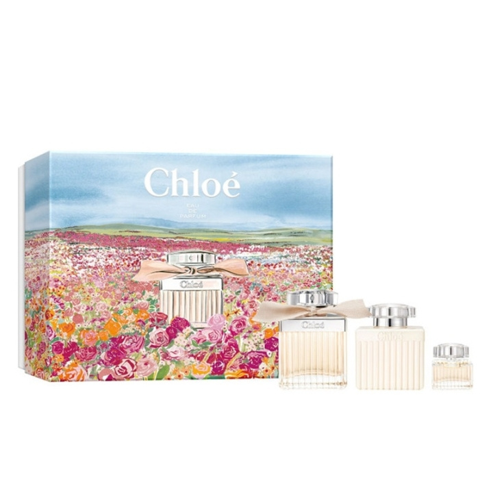 Chloe Giftset Chloe Signature Edp 75ml + Bodylotion 100ml + Edp 5ml in the group BEAUTY & HEALTH / Gift sets / Gift sets for her at TP E-commerce Nordic AB (C44310)