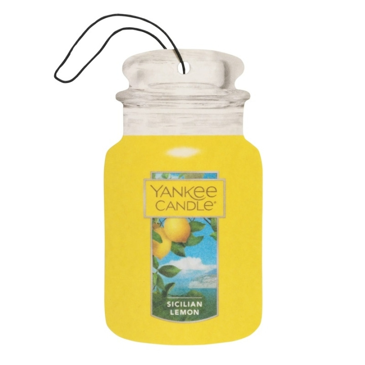 Yankee Candle Car Jar Air Freshener Sicilian Lemon in the group CAR / Car cleaning at TP E-commerce Nordic AB (C44317)