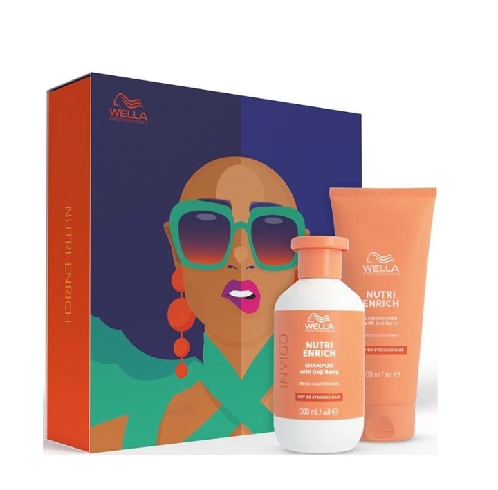 Wella Professionals Invigo Nutri Enrich Christmas Box 2023 in the group BEAUTY & HEALTH / Gift sets / Gift sets for her at TP E-commerce Nordic AB (C44334)