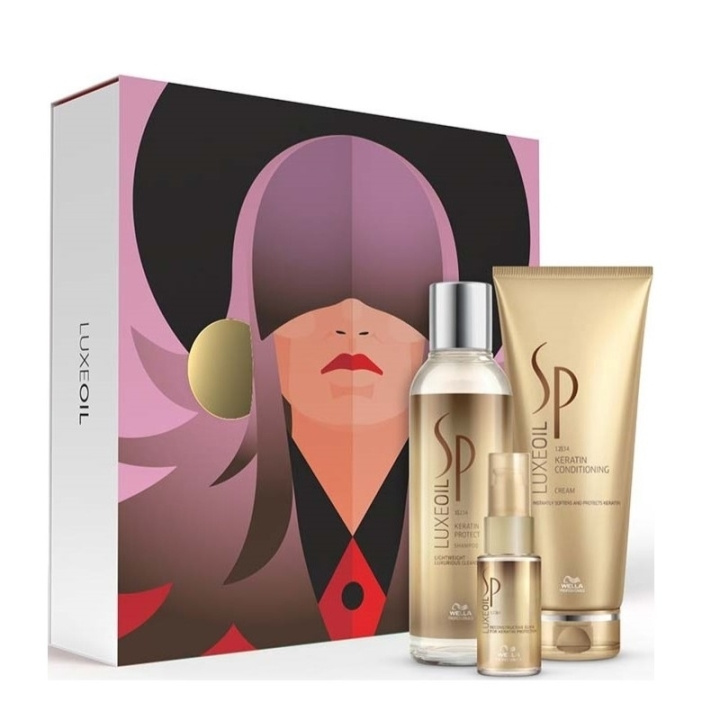 Wella SP Classic LuxeOil Christmas Box 2023 in the group BEAUTY & HEALTH / Gift sets / Gift sets for her at TP E-commerce Nordic AB (C44336)