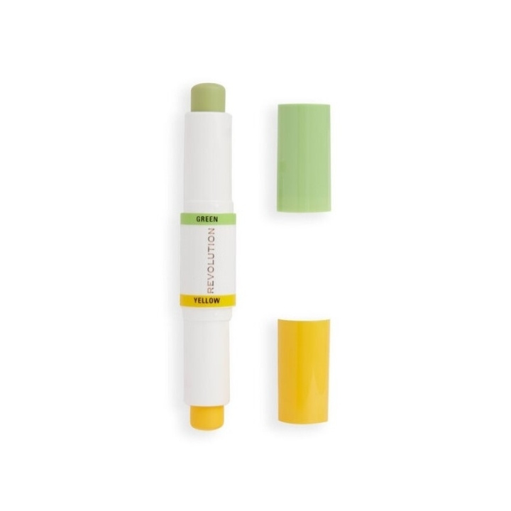 Makeup Revolution Correct & Transform - Yellow & Green in the group BEAUTY & HEALTH / Makeup / Facial makeup / Concealer at TP E-commerce Nordic AB (C44353)