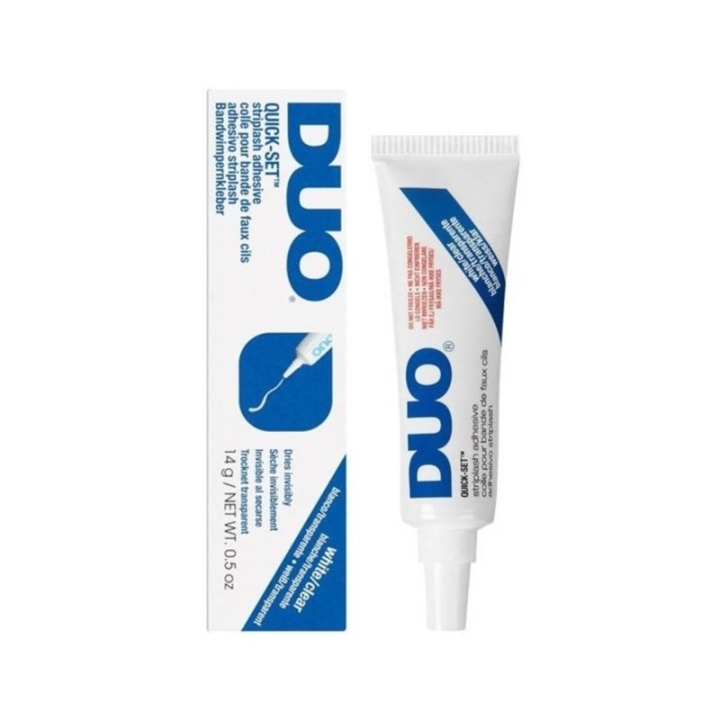 Ardell DUO Quick-Set Adhesive Clear 14g in the group BEAUTY & HEALTH / Makeup / Eyes & Eyebrows / False eyelashes at TP E-commerce Nordic AB (C44363)