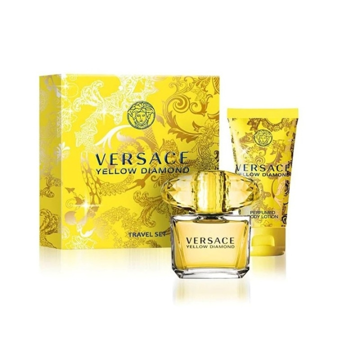 Versace Giftset Versace Yellow Diamond Edt 50ml + 100ml Bodylotion in the group BEAUTY & HEALTH / Gift sets / Gift sets for her at TP E-commerce Nordic AB (C44367)