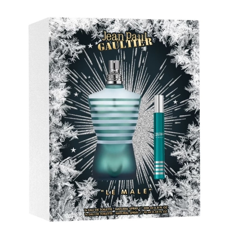 Jean Paul Gaultier Giftset Jean Paul Gaultier Le Male Edt 200ml + Edt 10ml in the group BEAUTY & HEALTH / Gift sets / Gift sets for him at TP E-commerce Nordic AB (C44380)