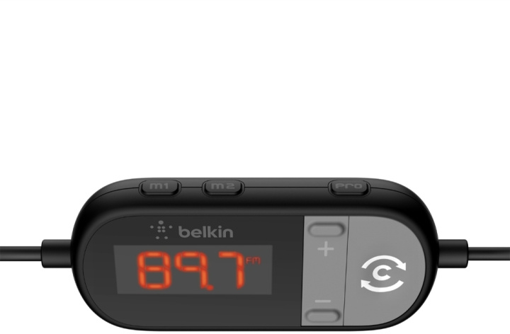 Belkin Tunecast Auto Universal -FM-lähetin puhelimille in the group CAR / Car audio & Multimedia / FM-transmitters at TP E-commerce Nordic AB (C44467)