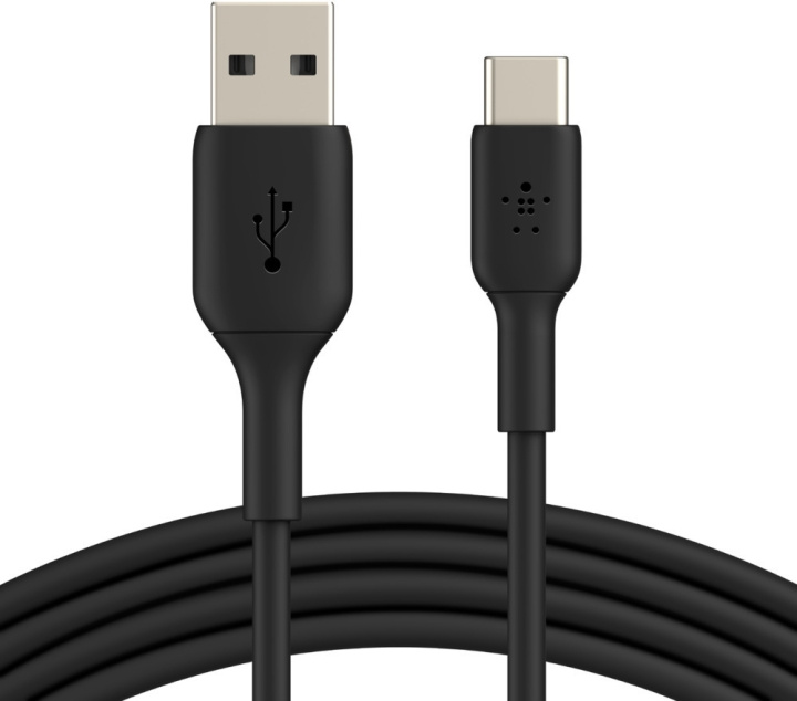 Belkin BOOST CHARGE™ USB-A - USB-C kaapeli, 1m, musta in the group COMPUTERS & PERIPHERALS / Computer cables / USB / USB-C at TP E-commerce Nordic AB (C44470)