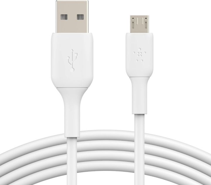 Belkin BOOST CHARGE™ micro-USB - USB-A kaapeli, 1m, valkoinen in the group SMARTPHONE & TABLETS / Chargers & Cables / Cables / Cables microUSB at TP E-commerce Nordic AB (C44471)