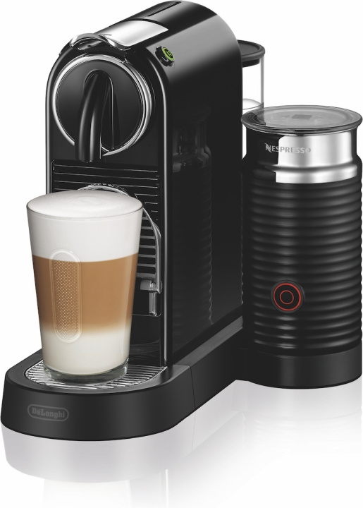 DeLonghi Nespresso Citiz & Milk - Kapselmaskin, Svart in the group HOME, HOUSEHOLD & GARDEN / Household appliances / Coffee makers and accessories / Drip coffee makers at TP E-commerce Nordic AB (C44479)