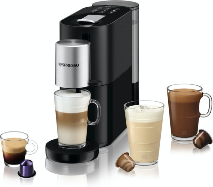 Krups Nespresso Atelier - Kapselmaskin, Svart in the group HOME, HOUSEHOLD & GARDEN / Household appliances / Coffee makers and accessories / Drip coffee makers at TP E-commerce Nordic AB (C44489)