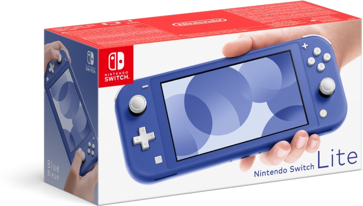 Nintendo Switch Lite spelkonsol, blå in the group HOME ELECTRONICS / Game consoles & Accessories / Nintendo Switch / Consoles at TP E-commerce Nordic AB (C44496)