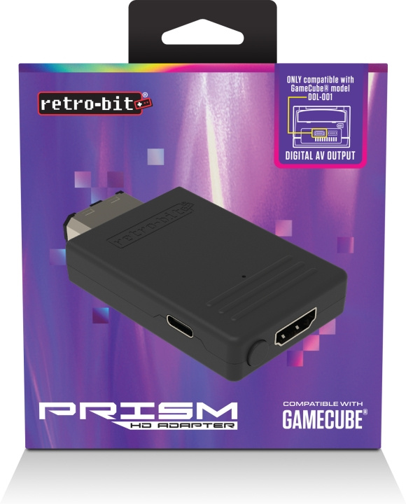 Retro-Bit Prism HD Adapter videoadapter, Nintendo Gamecube in the group HOME ELECTRONICS / Game consoles & Accessories / Nintendo GameCube at TP E-commerce Nordic AB (C44497)