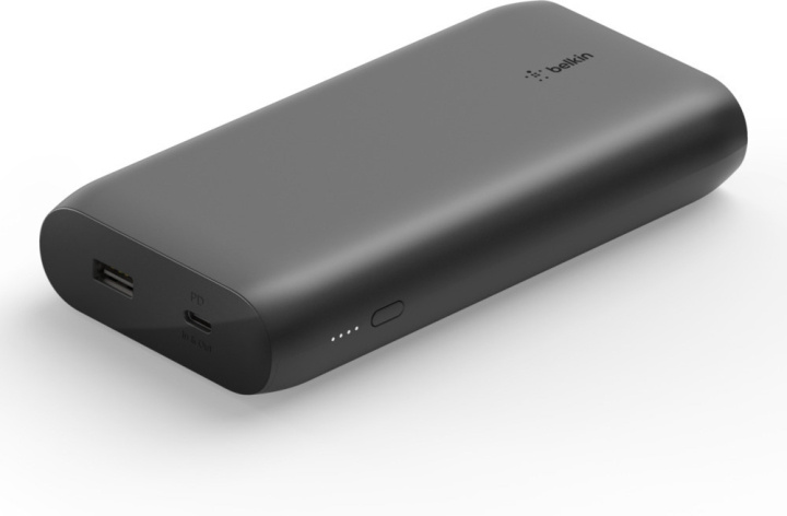 Belkin USB-C Power Bank 20K -varavirtalähde, 20 000 mAh, musta in the group SMARTPHONE & TABLETS / Chargers & Cables / Powerbanks at TP E-commerce Nordic AB (C44501)