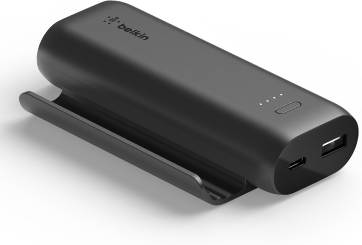 Belkin Play Series -varavirtalähde, 5 000 mAh, musta in the group SMARTPHONE & TABLETS / Chargers & Cables / Powerbanks at TP E-commerce Nordic AB (C44502)