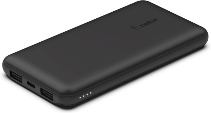 Belkin Power Bank 10K -varavirtalähde, 10 000 mAh, musta in the group SMARTPHONE & TABLETS / Chargers & Cables / Powerbanks at TP E-commerce Nordic AB (C44503)