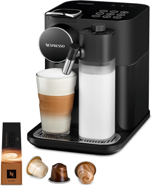 DeLonghi Nespresso Gran Lattissima EN640.B Kapselmaskin in the group HOME, HOUSEHOLD & GARDEN / Household appliances / Coffee makers and accessories / Drip coffee makers at TP E-commerce Nordic AB (C44532)