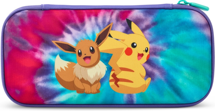 PowerA Slim Case Tie-Dye Pikachu & Eevee skyddsfodral, Nintendo Switch in the group HOME ELECTRONICS / Game consoles & Accessories / Nintendo Switch / Accessories at TP E-commerce Nordic AB (C44558)