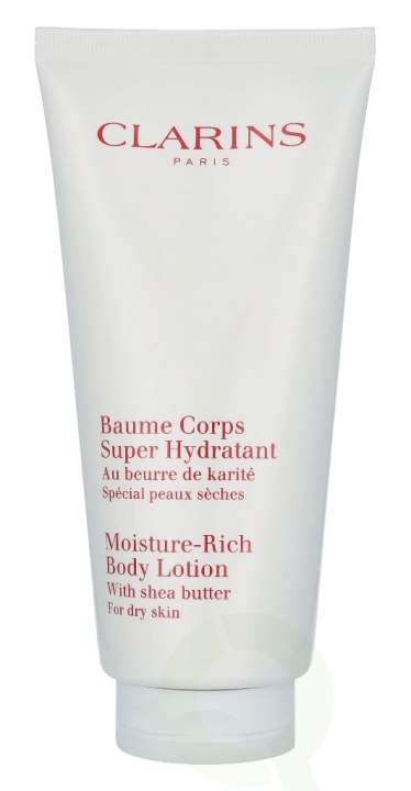 Clarins Moisture-Rich Body Lotion 200 ml With Shea Butter - For Dry Skin in the group BEAUTY & HEALTH / Skin care / Body health / Body lotion at TP E-commerce Nordic AB (C44660)
