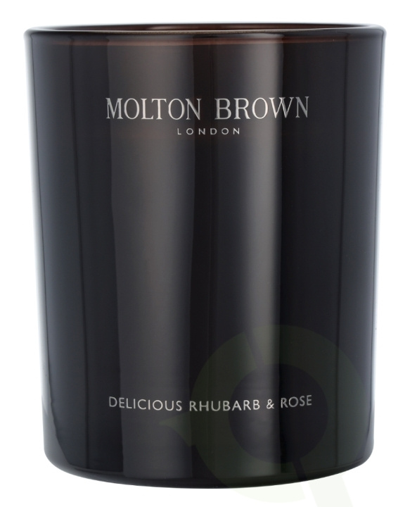 Molton Brown M.Brown Delicious Rhubarb & Rose Candle 190 gr in the group BEAUTY & HEALTH / Fragrance & Perfume / Other fragrances / Scented candles at TP E-commerce Nordic AB (C44720)