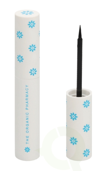 The Organic Pharmacy Precision Liquid Eye Liner 5 ml Black in the group BEAUTY & HEALTH / Makeup / Eyes & Eyebrows / Eyeliner / Kajal at TP E-commerce Nordic AB (C44748)
