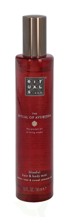 Rituals Ayurveda Blissful Hair & Body Mist 50 ml Indian Rose & Sweet Almond Oil in the group BEAUTY & HEALTH / Skin care / Body health / Mody mist at TP E-commerce Nordic AB (C44763)