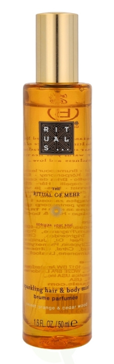 Rituals Mehr Sparkling Hair & Body Mist 50 ml Sweet Orange & Cedar Wood in the group BEAUTY & HEALTH / Skin care / Body health / Mody mist at TP E-commerce Nordic AB (C44775)