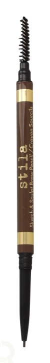 Stila Sketch & Sculpt Brow Pencil 0.04 gr Dark in the group BEAUTY & HEALTH / Makeup / Eyes & Eyebrows / Brow pencils at TP E-commerce Nordic AB (C44793)