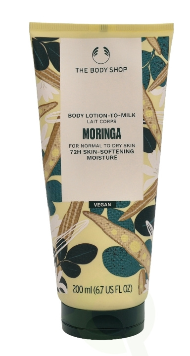 The Body Shop Body Lotion-To-Milk 200 ml Moringa in the group BEAUTY & HEALTH / Skin care / Body health / Body lotion at TP E-commerce Nordic AB (C44802)