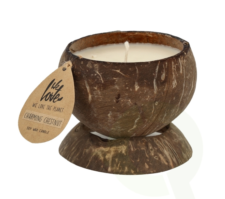 We Love The Planet Coconut Soywax Candle 200 gr Charming Chestnut in the group BEAUTY & HEALTH / Fragrance & Perfume / Other fragrances / Scented candles at TP E-commerce Nordic AB (C44818)