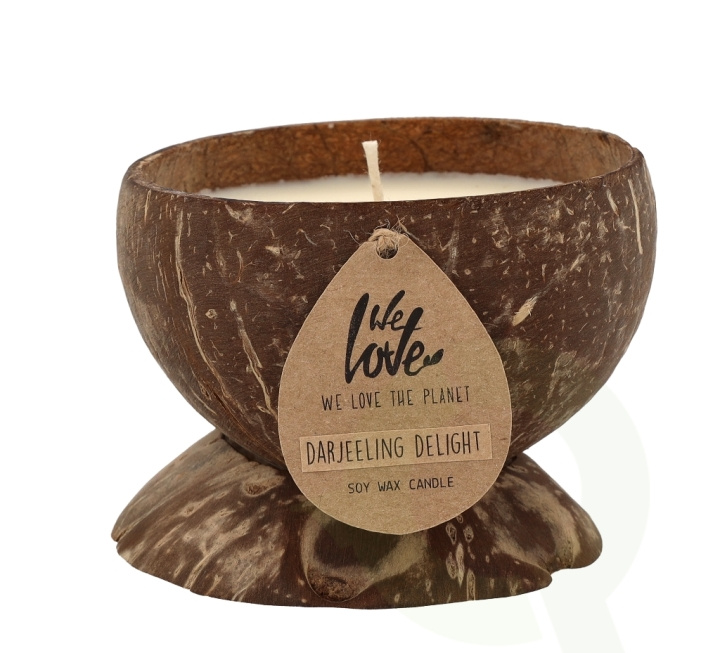 We Love The Planet Coconut Soywax Candle 200 gr Darjeeling Delight in the group BEAUTY & HEALTH / Fragrance & Perfume / Other fragrances / Scented candles at TP E-commerce Nordic AB (C44819)