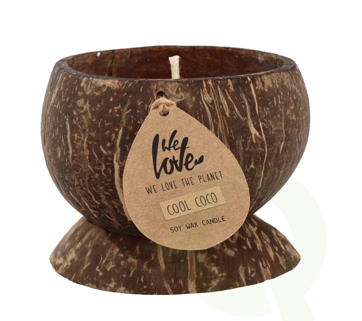 We Love The Planet Coconut Soywax Candle 200 gr Cool Coconut in the group BEAUTY & HEALTH / Fragrance & Perfume / Other fragrances / Scented candles at TP E-commerce Nordic AB (C44821)