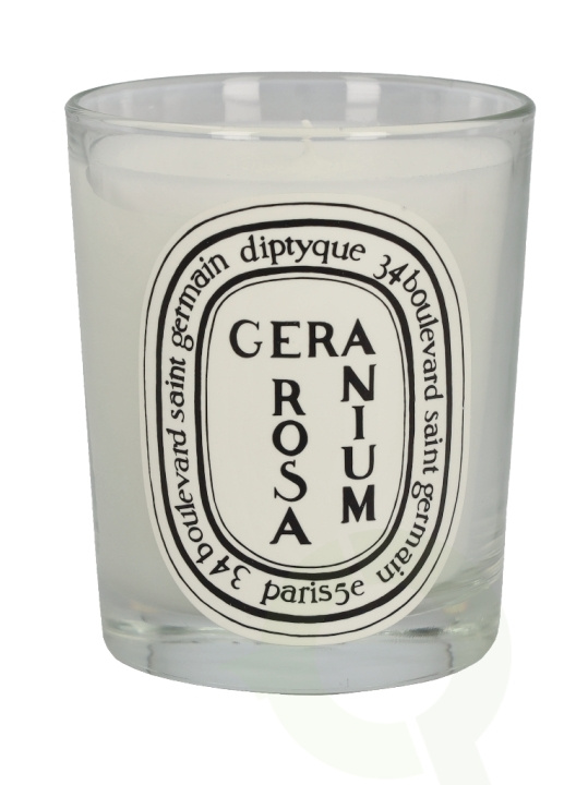 Diptyque Geranium Rosa Scented Candle 190 gr in the group BEAUTY & HEALTH / Fragrance & Perfume / Other fragrances / Scented candles at TP E-commerce Nordic AB (C44856)